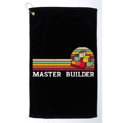 Master Builder Cool Builder Building Blocks Set Toys Platinum Collection Golf Towel