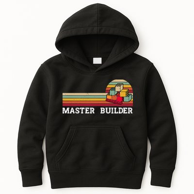 Master Builder Cool Builder Building Blocks Set Toys Kids Hoodie