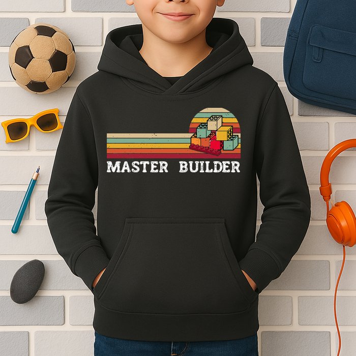 Master Builder Cool Builder Building Blocks Set Toys Kids Hoodie