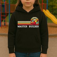 Master Builder Cool Builder Building Blocks Set Toys Kids Hoodie