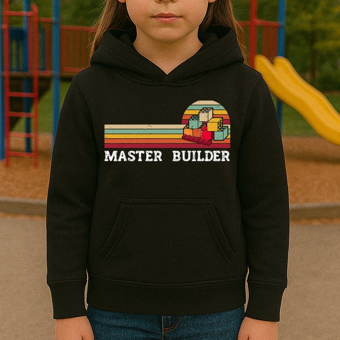 Master Builder Cool Builder Building Blocks Set Toys Kids Hoodie