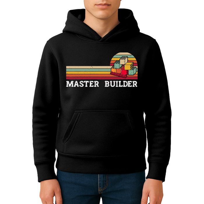 Master Builder Cool Builder Building Blocks Set Toys Kids Hoodie