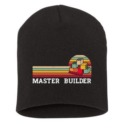 Master Builder Cool Builder Building Blocks Set Toys Short Acrylic Beanie