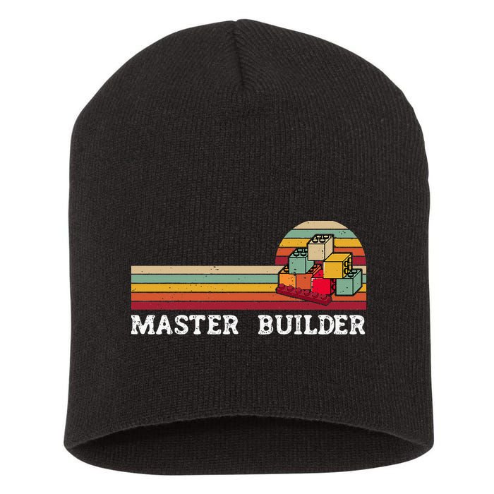 Master Builder Cool Builder Building Blocks Set Toys Short Acrylic Beanie