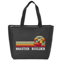 Master Builder Cool Builder Building Blocks Set Toys Zip Tote Bag
