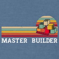 Master Builder Cool Builder Building Blocks Set Toys Garment-Dyed Sweatshirt
