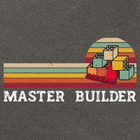 Master Builder Cool Builder Building Blocks Set Toys Cotton Canvas Backpack