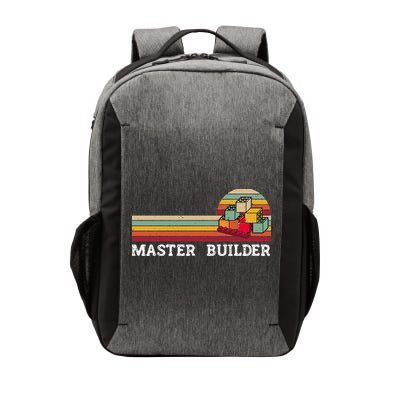 Master Builder Cool Builder Building Blocks Set Toys Vector Backpack
