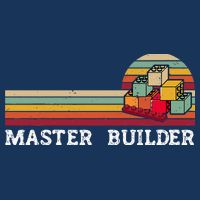 Master Builder Cool Builder Building Blocks Set Toys Infant Baby Jersey Bodysuit