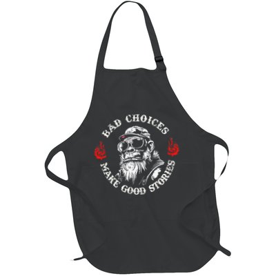 Monkey Bad Choices Make Good Stories Apron
