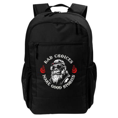 Monkey Bad Choices Make Good Stories Backpack