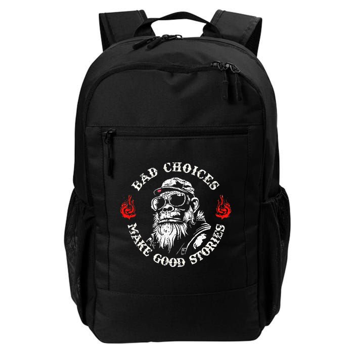 Monkey Bad Choices Make Good Stories Backpack