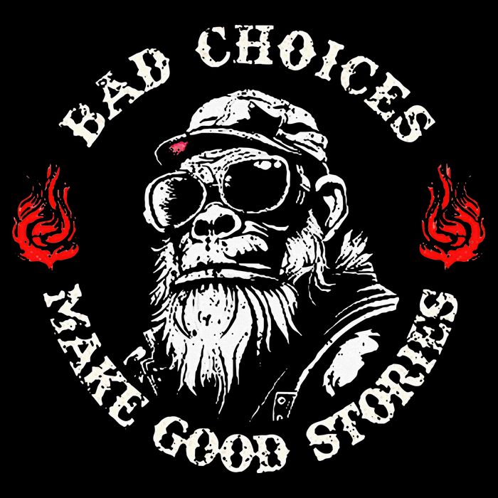 Monkey Bad Choices Make Good Stories Backpack