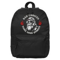 Monkey Bad Choices Make Good Stories 16 in Basic Backpack