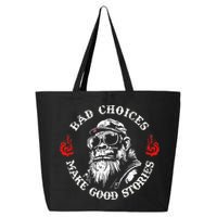 Monkey Bad Choices Make Good Stories 25L Jumbo Tote