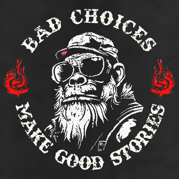 Monkey Bad Choices Make Good Stories Hat