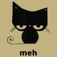 Meh Black Cat Funny Cooling Performance Long Sleeve Crew
