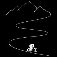 Mountain Biking Cyclist Rider Bicycle Single Track Riding Backpack