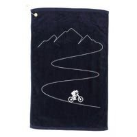 Mountain Biking Cyclist Rider Bicycle Single Track Riding Golf Towel