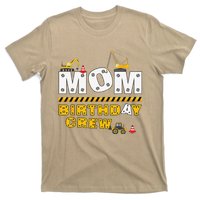 Mom Birthday Crew Construction Family Birthday Party T-Shirt