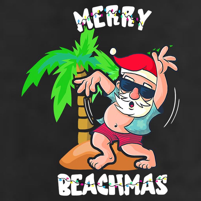 Merry Beach Christmas In July Funny Santa Xmas Pool Party Adult Drive Performance Visor