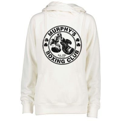 MurphyS Boxing Club Irish Surname Boxing Gift Womens Funnel Neck Pullover Hood