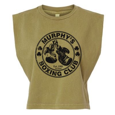 MurphyS Boxing Club Irish Surname Boxing Gift Garment-Dyed Women's Muscle Tee