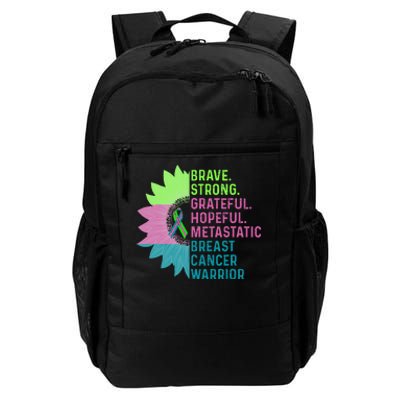 Metastatic Breast Cancer Awareness Care Warrior Daily Commute Backpack