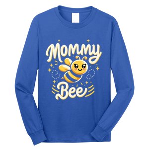 Mommy Bee Cute Beekeeping Birthday Party Matching Family Mom Great Gift Long Sleeve Shirt