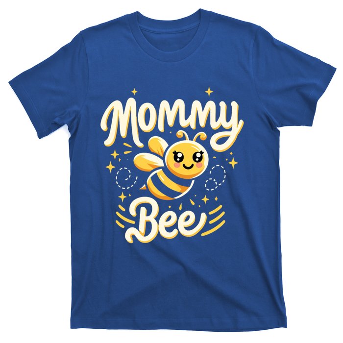 Mommy Bee Cute Beekeeping Birthday Party Matching Family Mom Great Gift T-Shirt