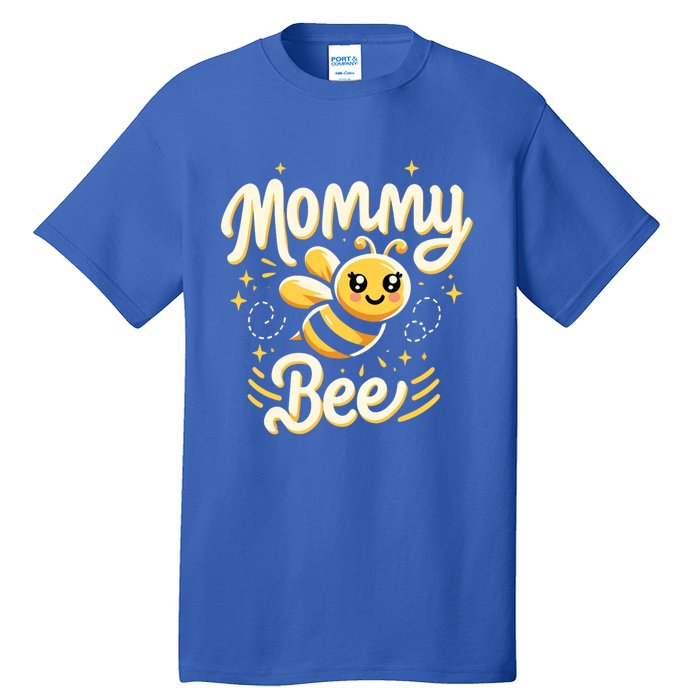 Mommy Bee Cute Beekeeping Birthday Party Matching Family Mom Great Gift Tall T-Shirt