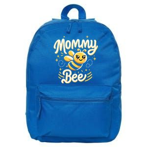 Mommy Bee Cute Beekeeping Birthday Party Matching Family Mom Great Gift 16 in Basic Backpack