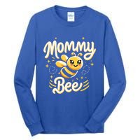 Mommy Bee Cute Beekeeping Birthday Party Matching Family Mom Great Gift Tall Long Sleeve T-Shirt