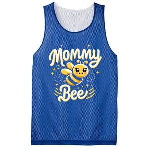 Mommy Bee Cute Beekeeping Birthday Party Matching Family Mom Great Gift Mesh Reversible Basketball Jersey Tank