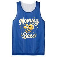 Mommy Bee Cute Beekeeping Birthday Party Matching Family Mom Great Gift Mesh Reversible Basketball Jersey Tank