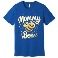 Mommy Bee Cute Beekeeping Birthday Party Matching Family Mom Great Gift Premium T-Shirt