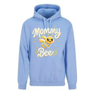 Mommy Bee Cute Beekeeping Birthday Party Matching Family Mom Great Gift Unisex Surf Hoodie