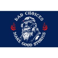 Monkey Bad Choices Make Good Stories Bumper Sticker