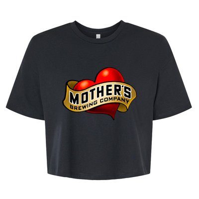 MotherS Brewing Company Bella+Canvas Jersey Crop Tee