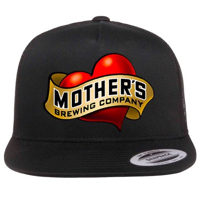 MotherS Brewing Company Flat Bill Trucker Hat
