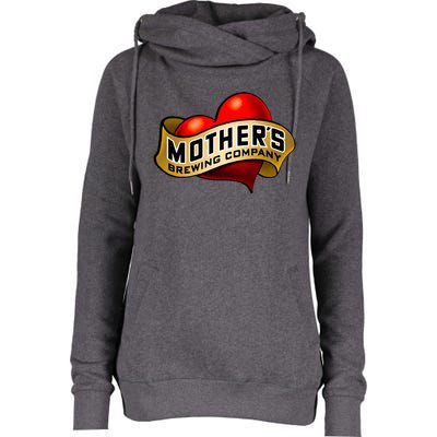 MotherS Brewing Company Womens Funnel Neck Pullover Hood