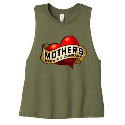 MotherS Brewing Company Women's Racerback Cropped Tank