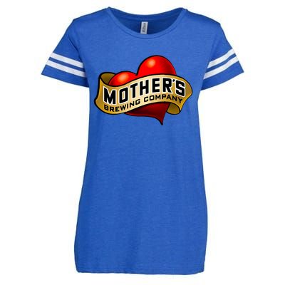 MotherS Brewing Company Enza Ladies Jersey Football T-Shirt