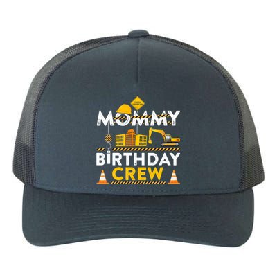 Mommy Birthday Crew Construction Birthday Party Gift Yupoong Adult 5-Panel Trucker Hat