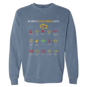 My BodyS Check Engine Lights Garment-Dyed Sweatshirt