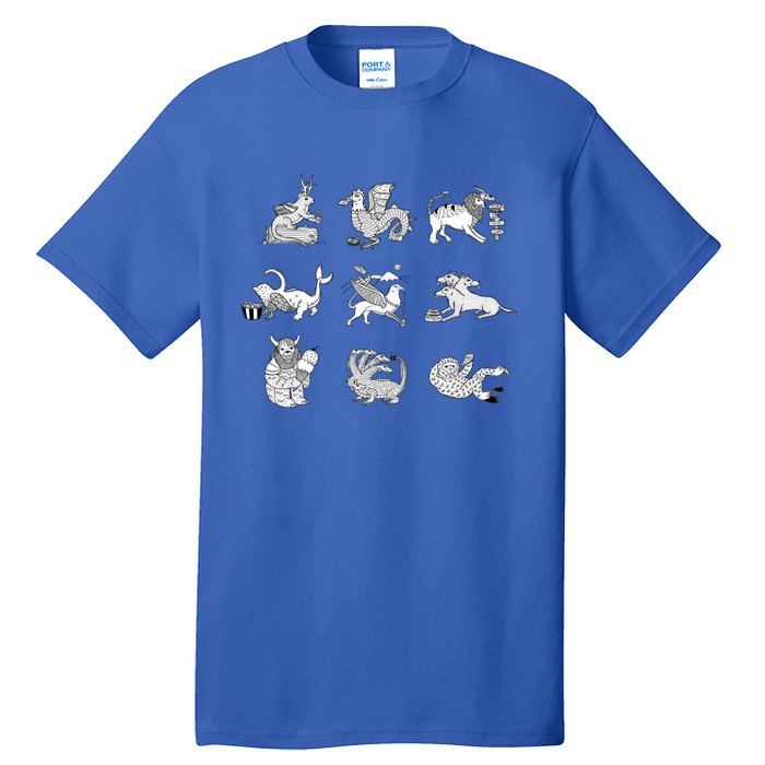 Mythical Beasts Cute Gift Tall T-Shirt