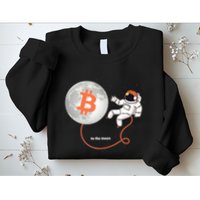 Moon Bitcoin Cryptocurrency Crypto Digital Currency Sweatshirt