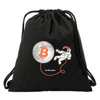 Moon Bitcoin Cryptocurrency Crypto Digital Currency Drawstring Bag
