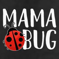 Mama Bug Cute Gift For Ladybug Moms 11oz C Handle Ceramic Mug