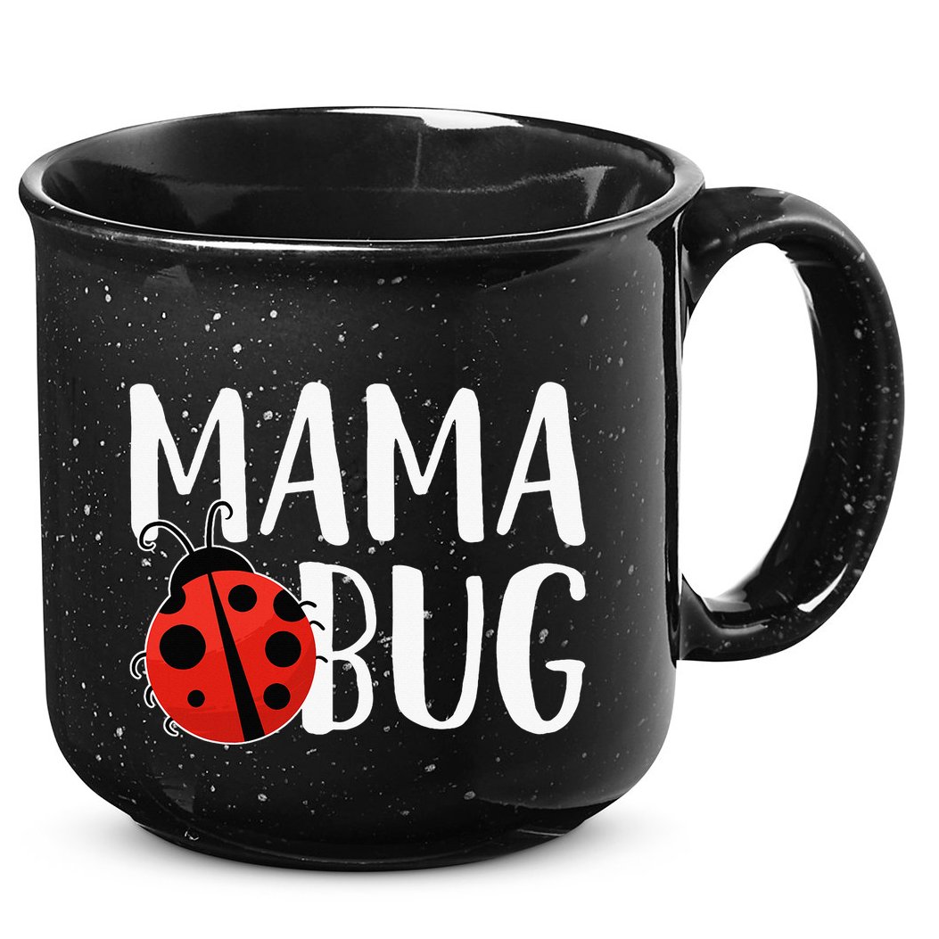 Mama Bug Cute Gift For Ladybug Moms 15oz Campfire Ceramic Mug